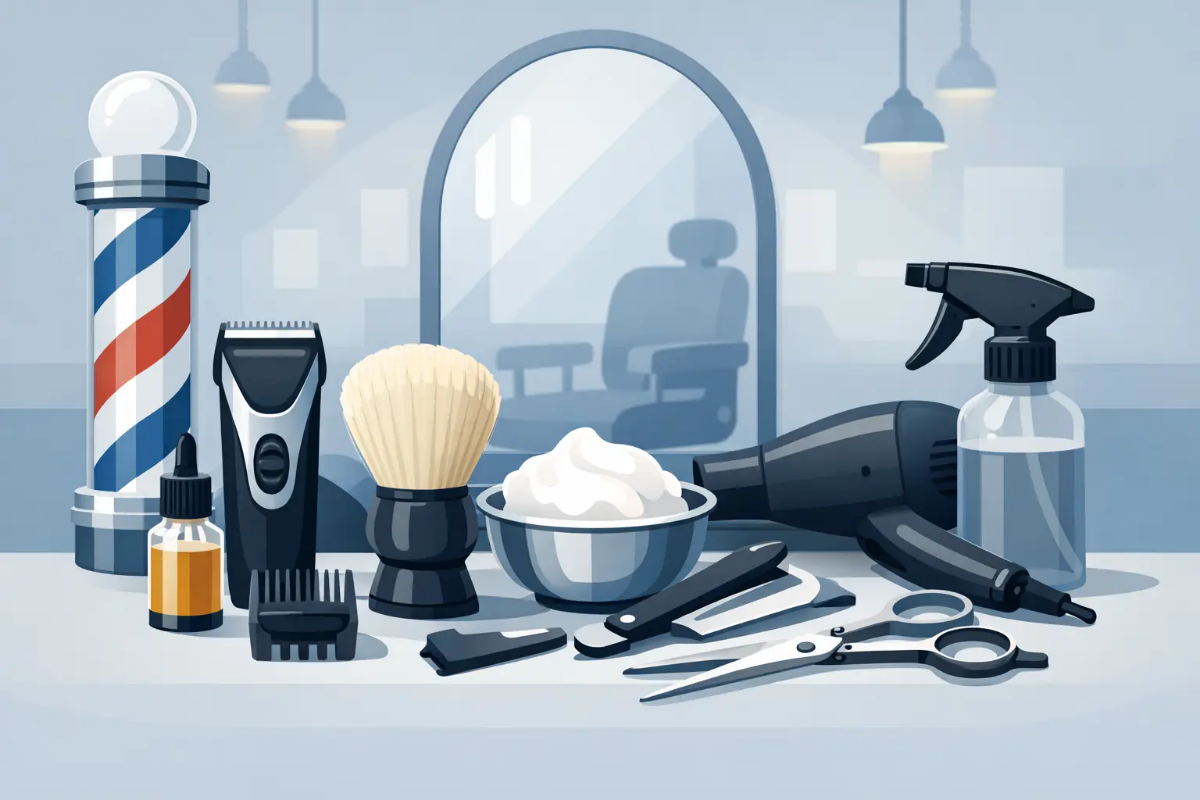 Cele mai utile accesorii barbering